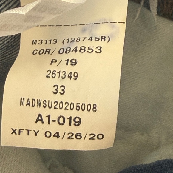 Madewell Cali Demi Boot Cut Jeans Size 33 High Rise Buttonfly Cropped Jeans - Picture 10 of 12